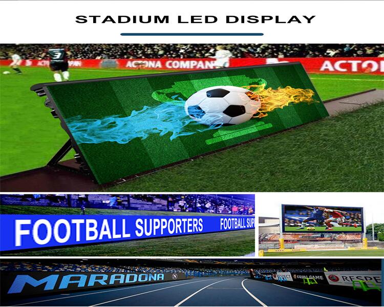 Outdoor Signage Banner Boards Display Screen Panel Stadium LED Display